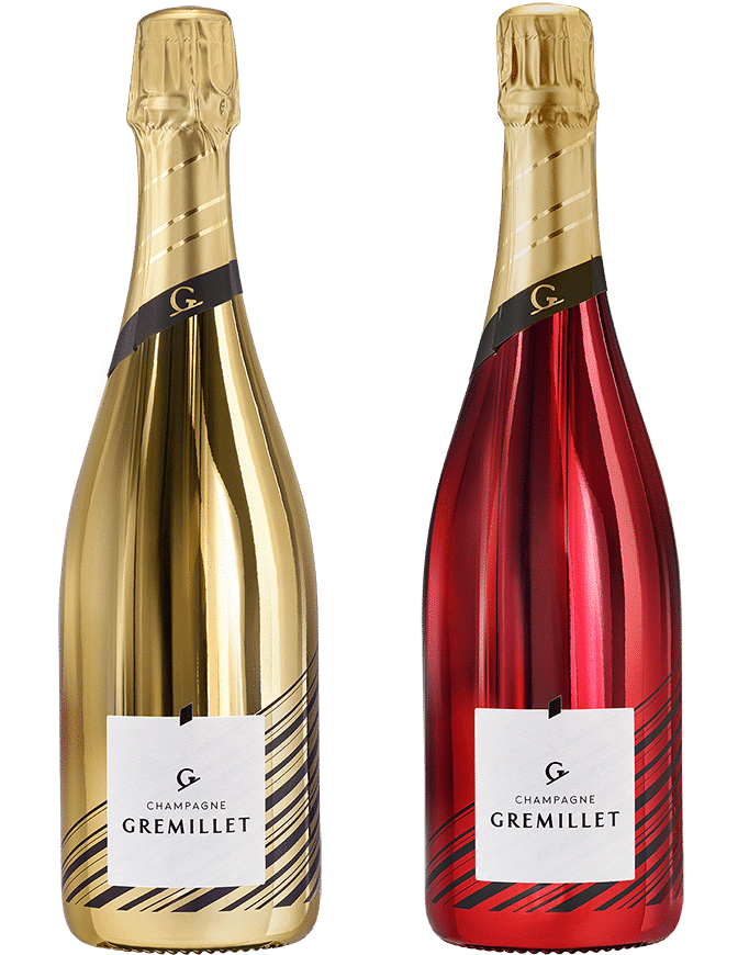 Champagne Brut Gold et Red Edition